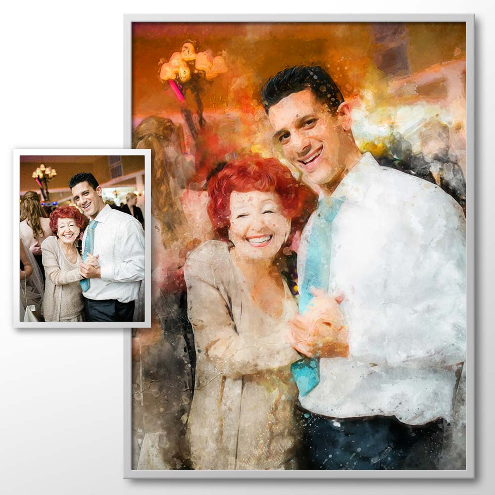 Photo to Art: Oil-Style Custom Painting