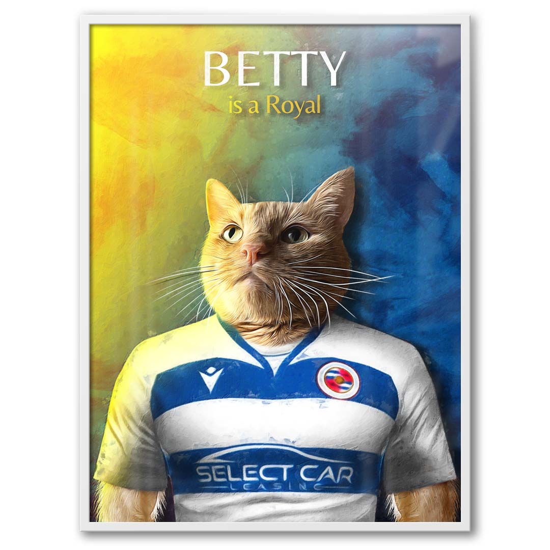 Reading - Football Pet Portrait