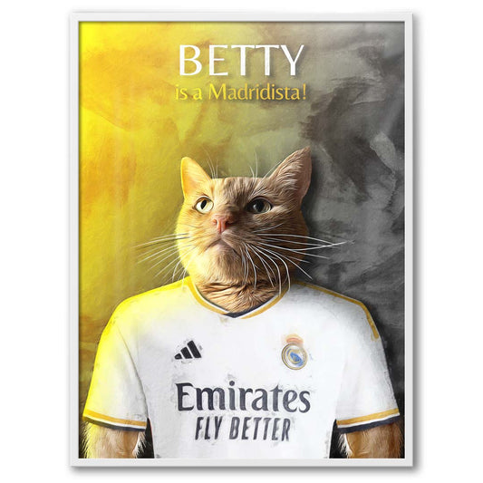 Madrid - Football Pet Portrait