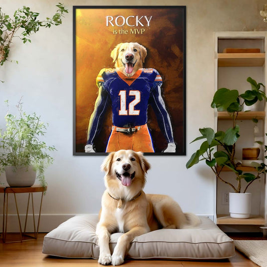 Syracuse - Football Pet Portrait