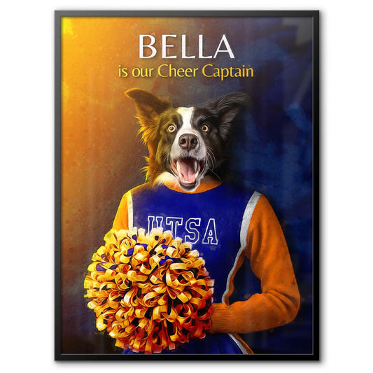 Texas (San Antonio) - Cheerleader Pet Portrait