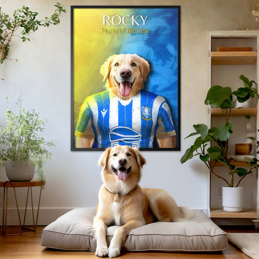 Sheffield - Football Pet Portrait