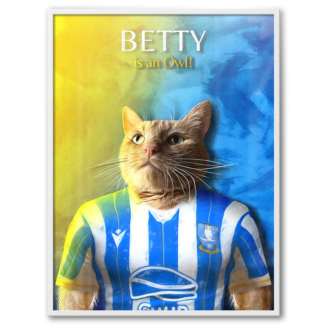 Sheffield - Football Pet Portrait