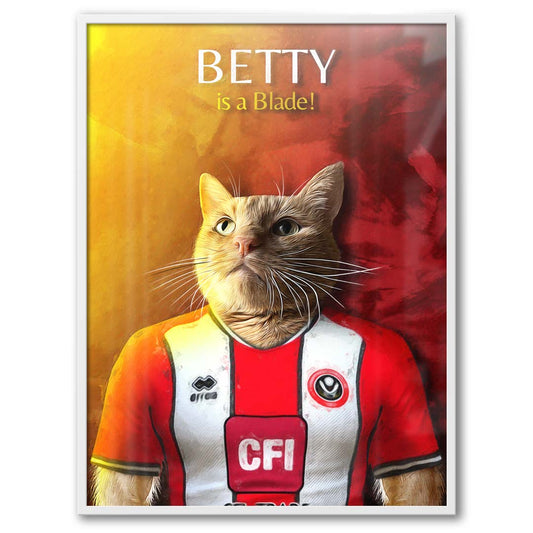 Sheffield - Football Pet Portrait