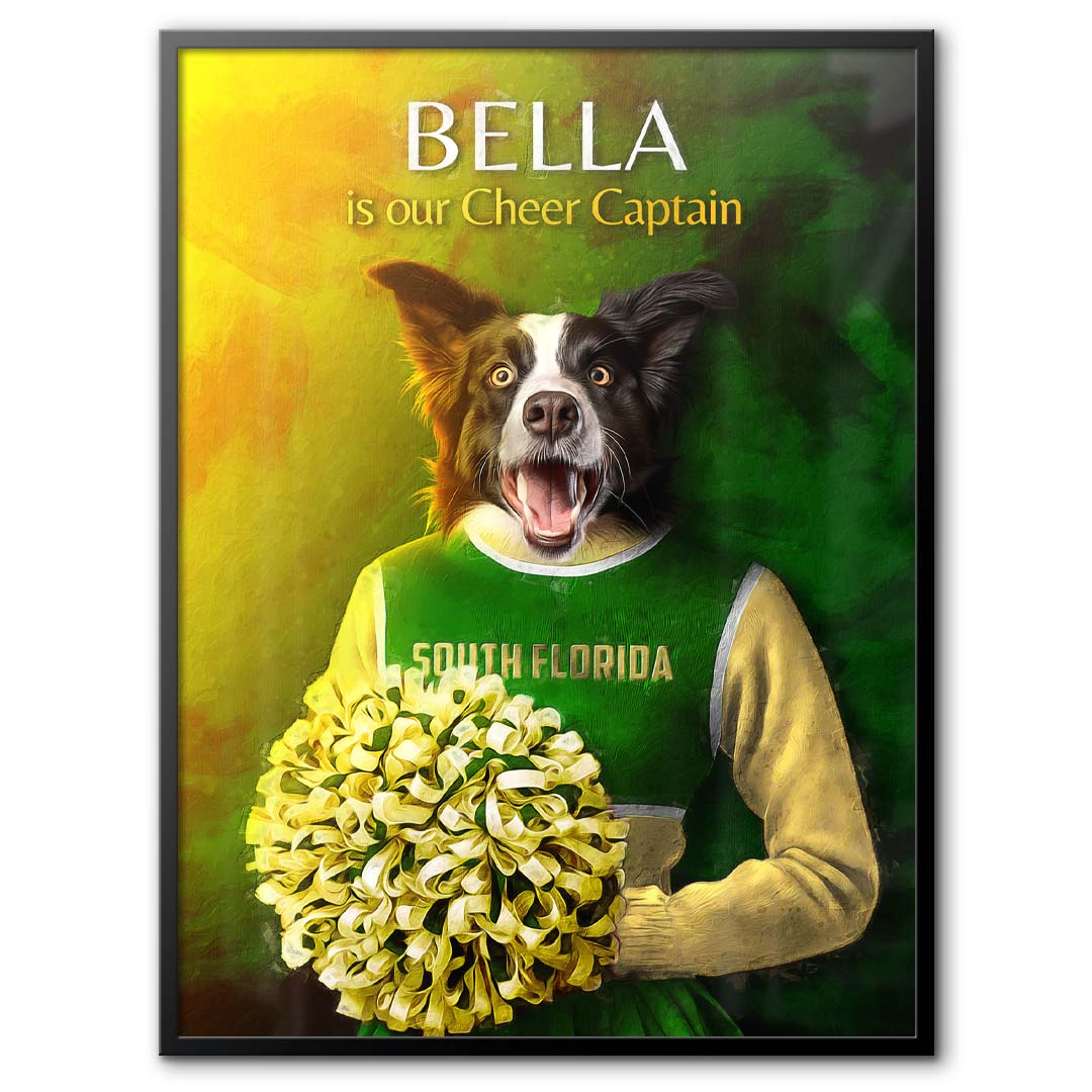 South Florida - Cheerleader Pet Portrait