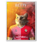 Southampton - Football Pet Portrait