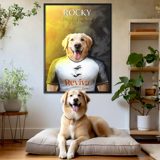 Swansea - Football Pet Portrait