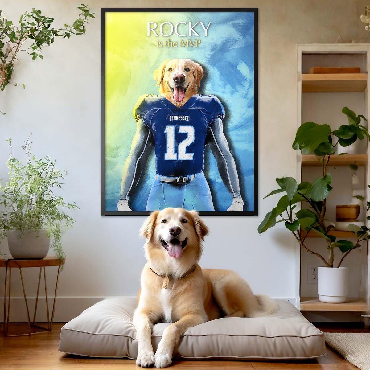 Tennessee (Nashville) - Football Pet Portrait