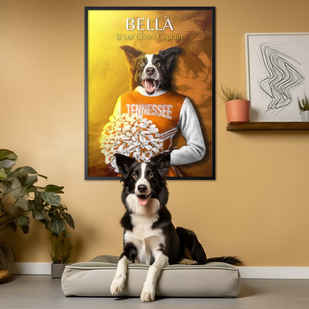 Tennessee - Cheerleader Pet Portrait