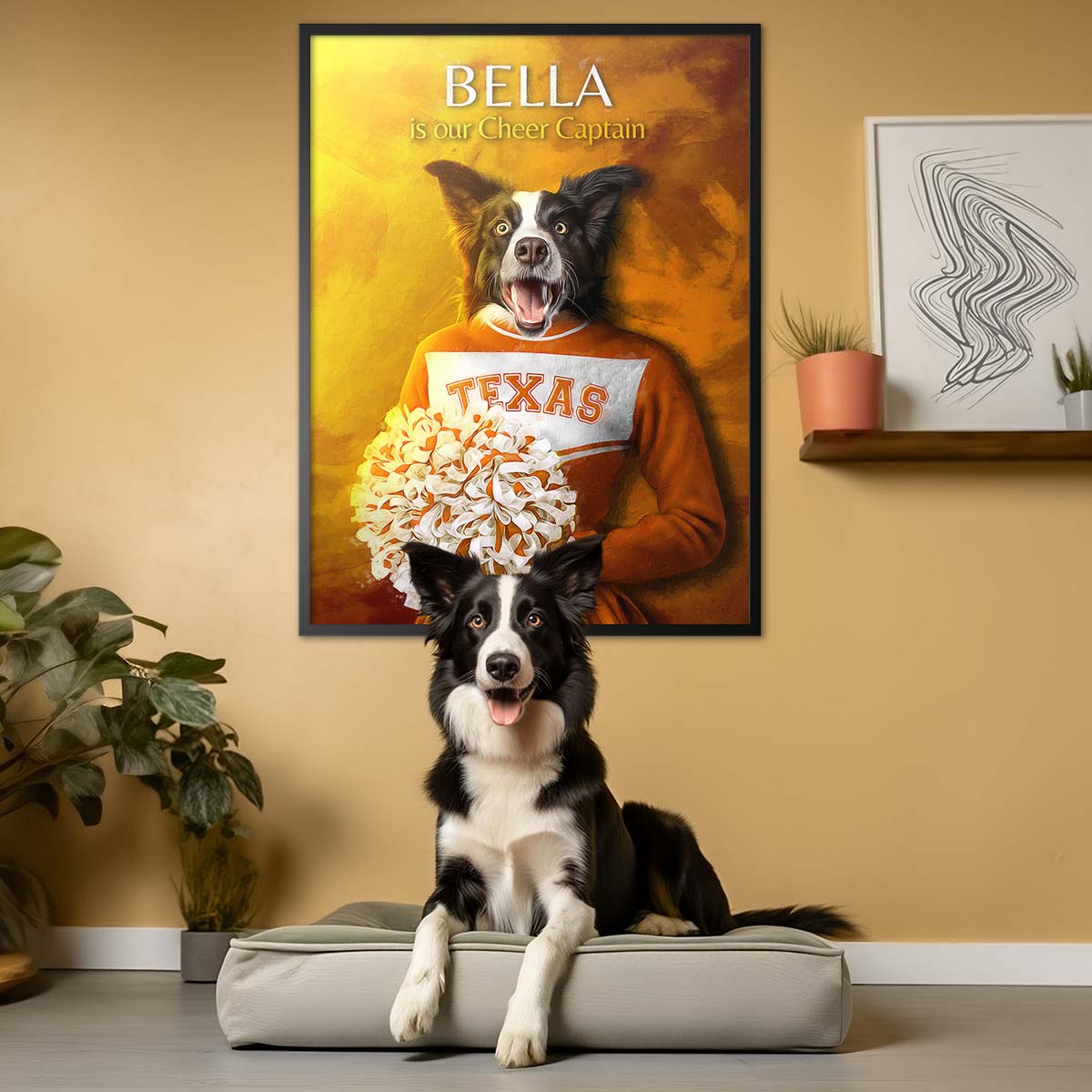 Texas (Austin) - Cheerleader Pet Portrait