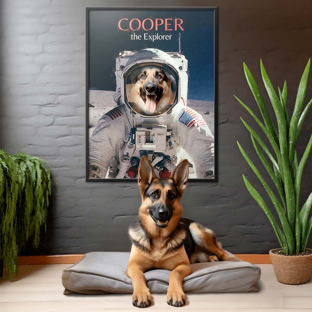 The Astronaut - Profession Pet Portrait