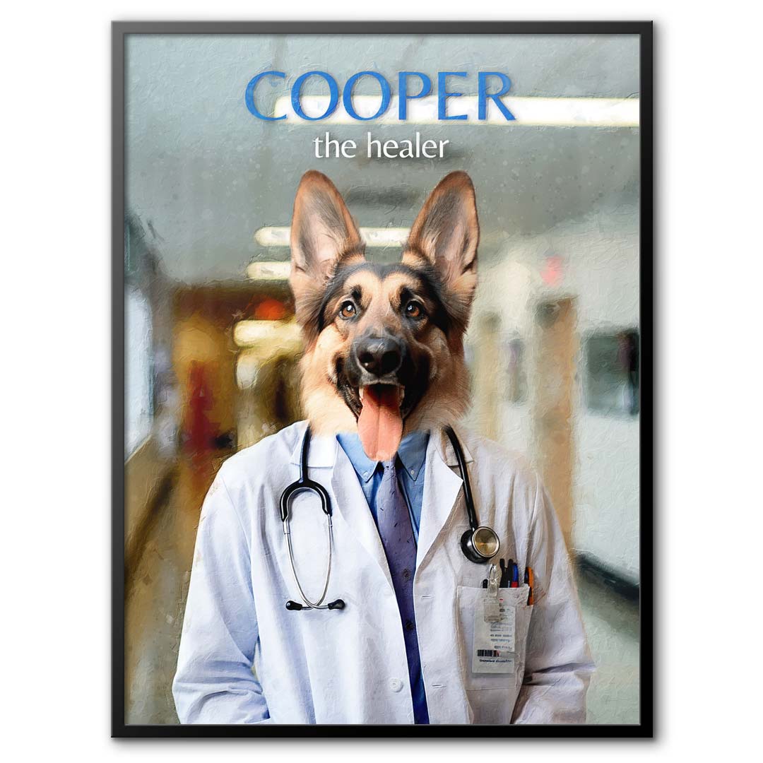 The Doctor - Profession Pet Portrait