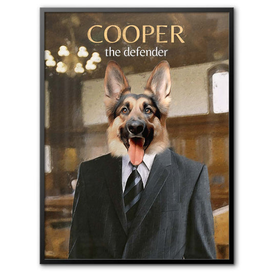 The Lawyer - Profession Pet Portrait