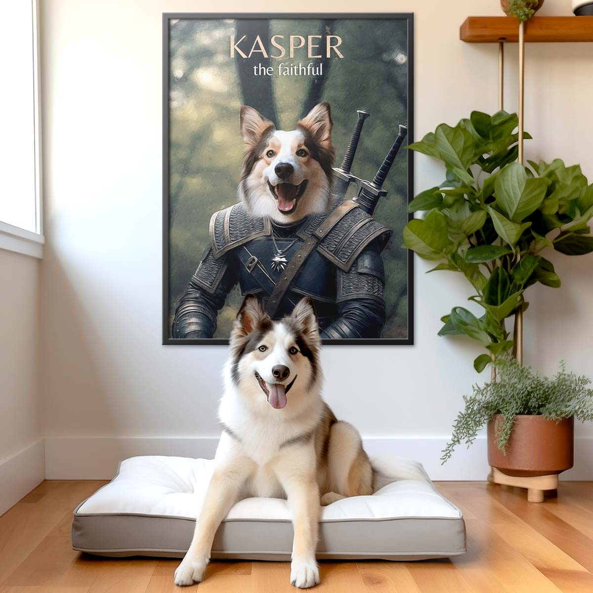 The Monster Slayer - Movie Pet Portrait