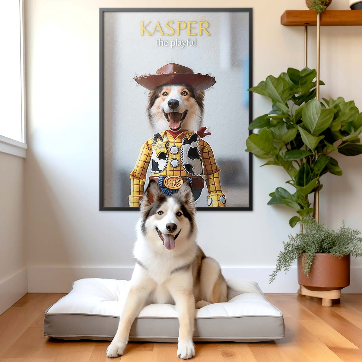 The Toy Sheriff - Movie Pet Portrait