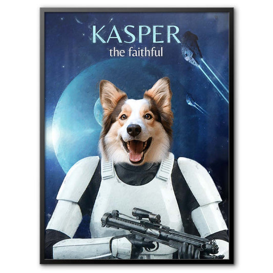 The Trooper - Movie Pet Portrait