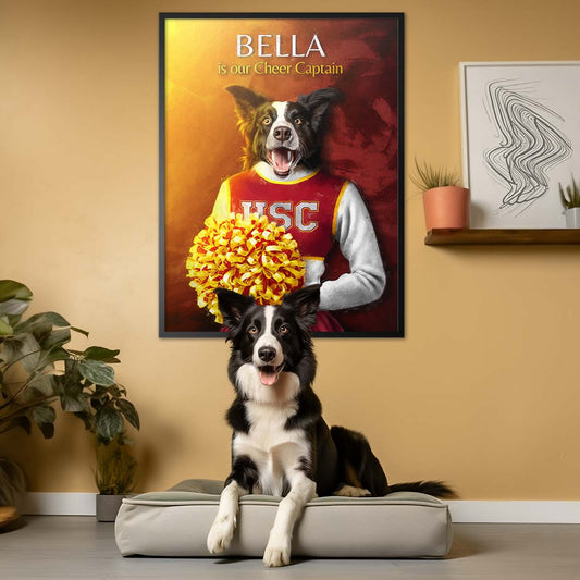 Southern California - Cheerleader Pet Portrait