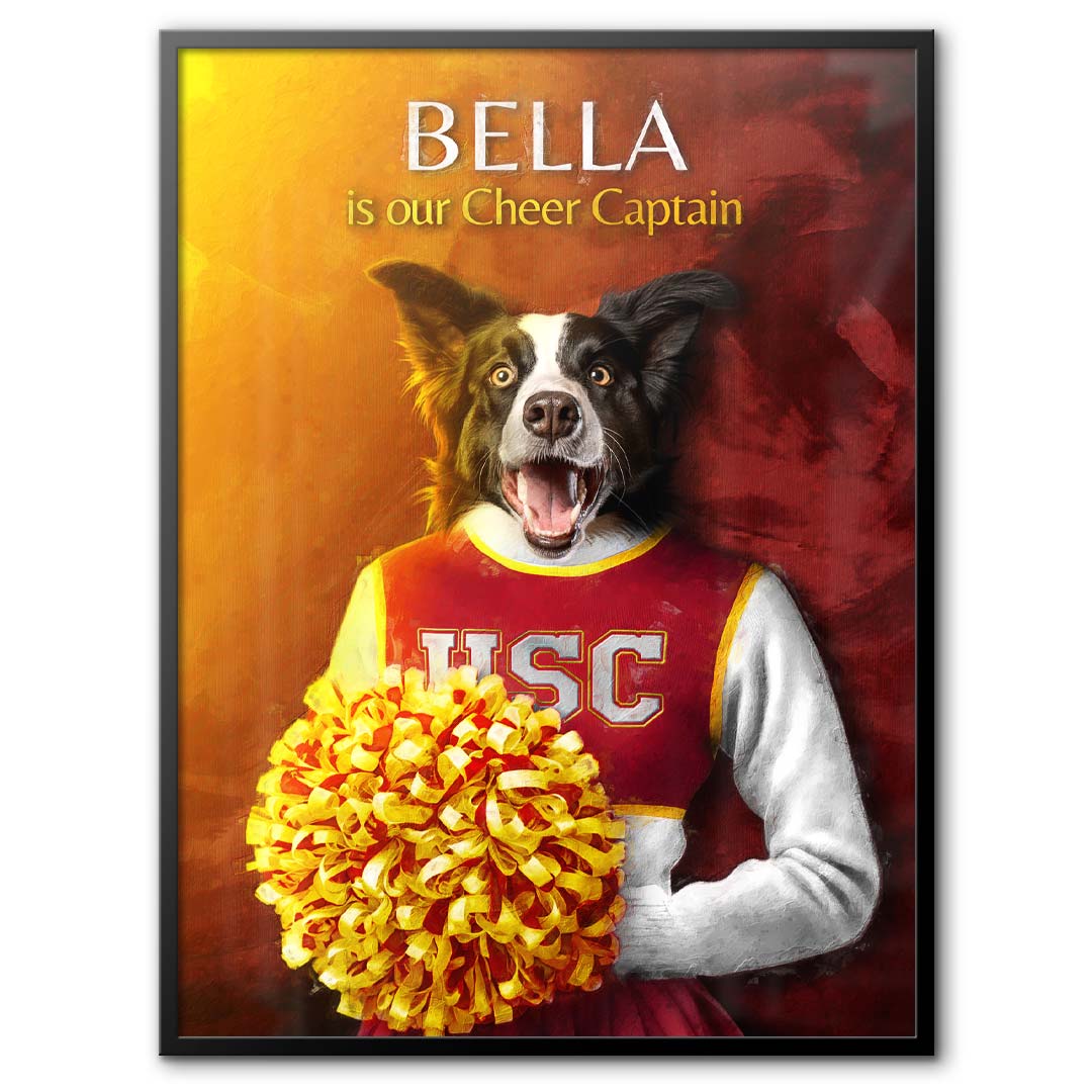 Southern California - Cheerleader Pet Portrait