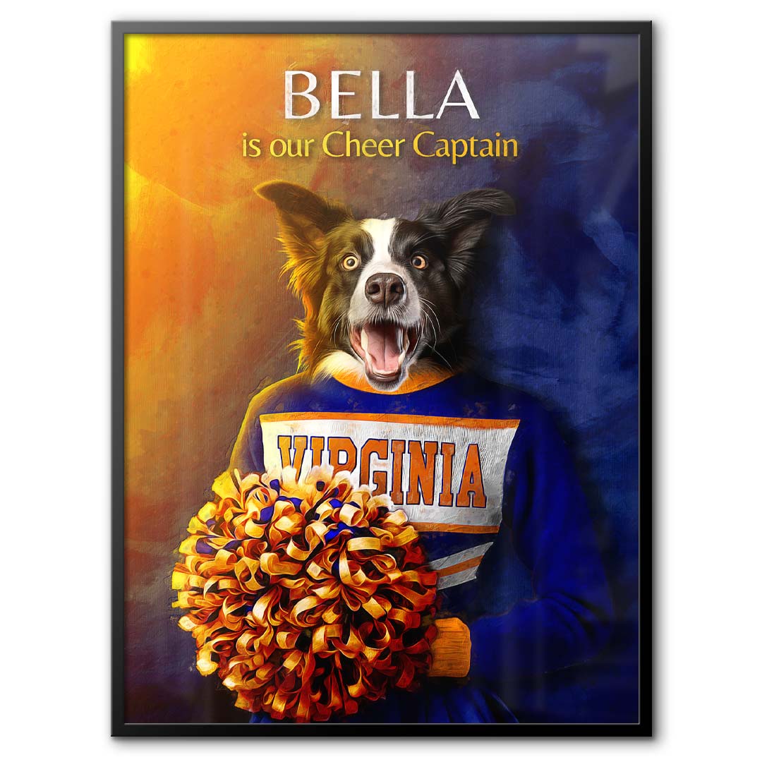 Virginia - Cheerleader Pet Portrait