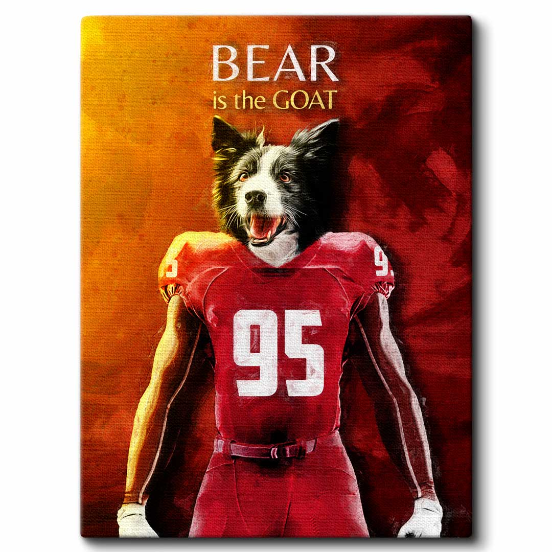 Washington State - Football Pet Portrait