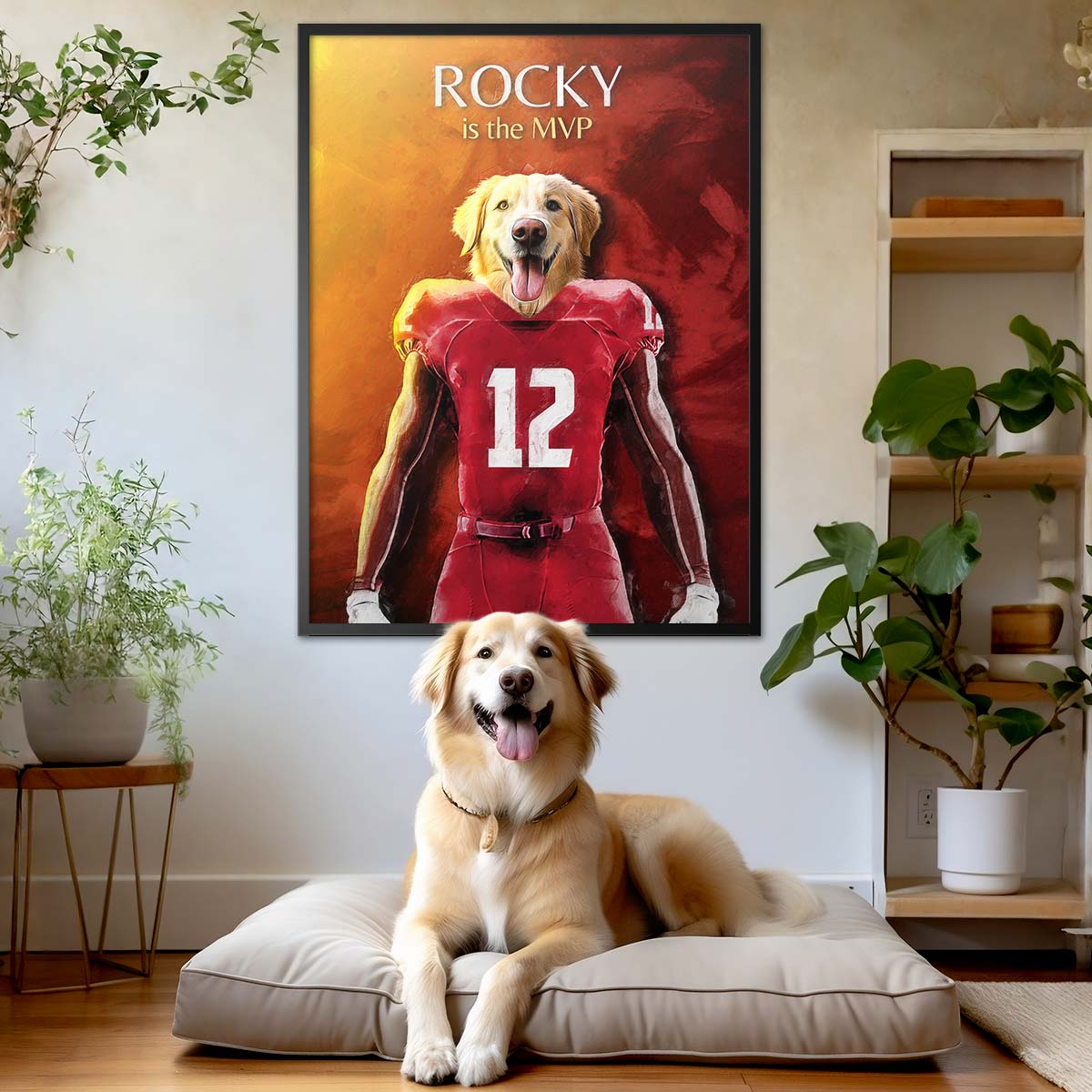 Washington State - Football Pet Portrait