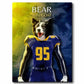 West Virginia - Football Pet Portrait