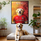 Wrexham - Football Pet Portrait