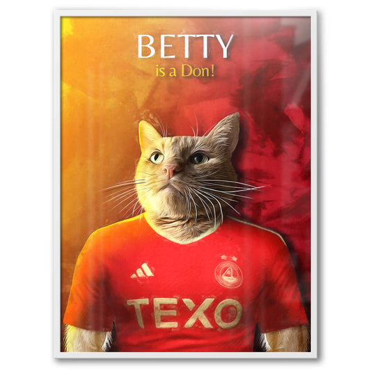 Aberdeen - Football Pet Portrait