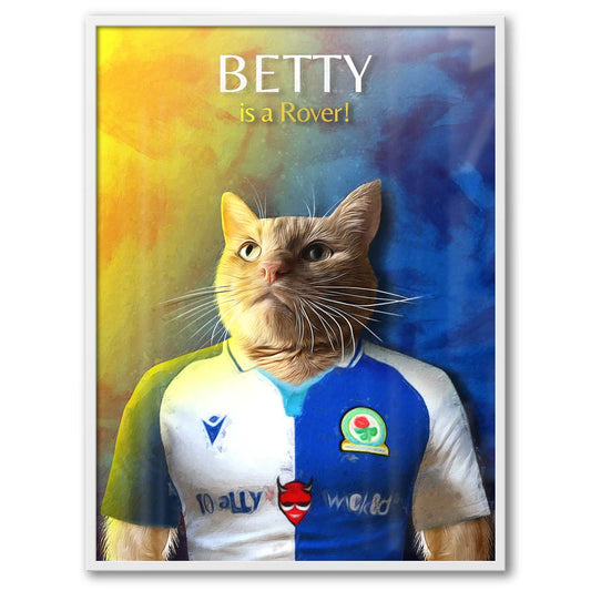 Blackburn - Football Pet Portrait