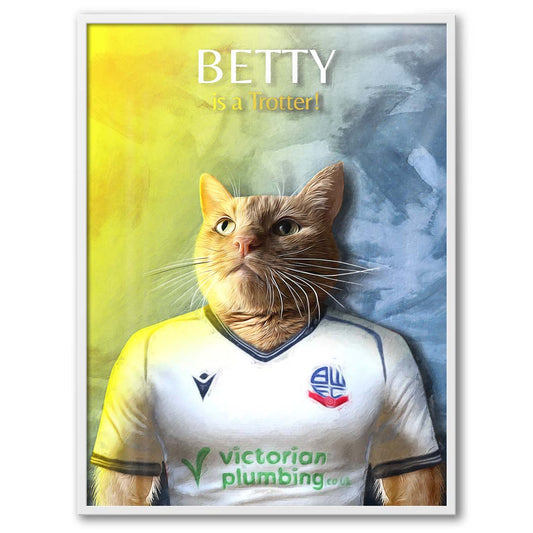 Bolton - Football Pet Portrait