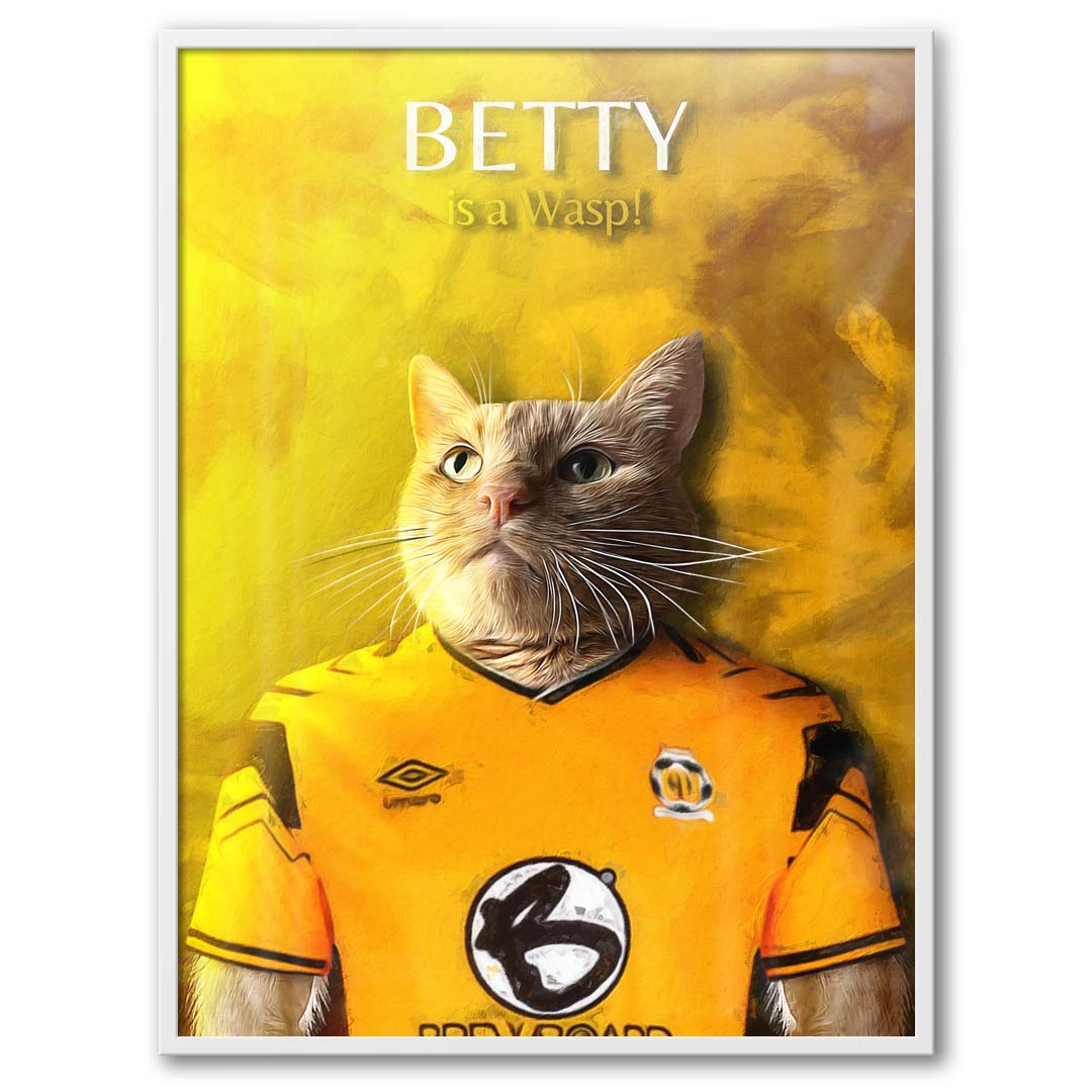 Cambridge - Football Pet Portrait