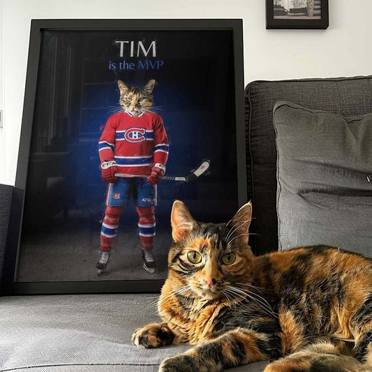 The Athlete - Custom Pet Portrait