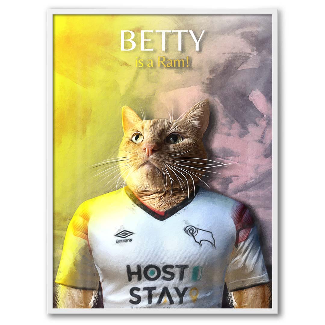 Derby - Football Pet Portrait