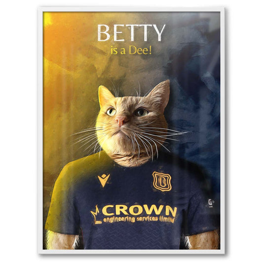 Dundee - Football Pet Portrait