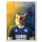 Millwall - Football Pet Portrait