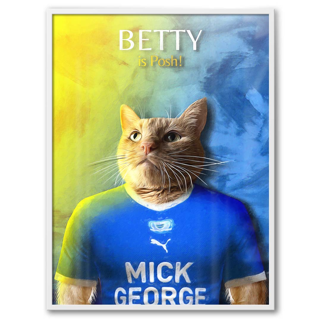 Peterborough - Football Pet Portrait