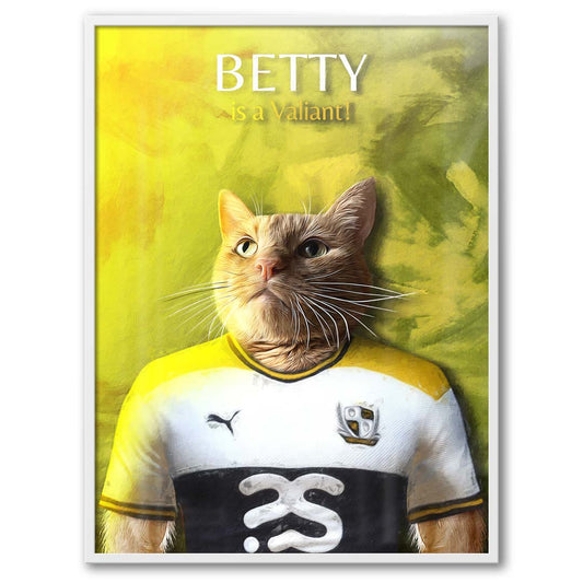 Port Vale - Football Pet Portrait