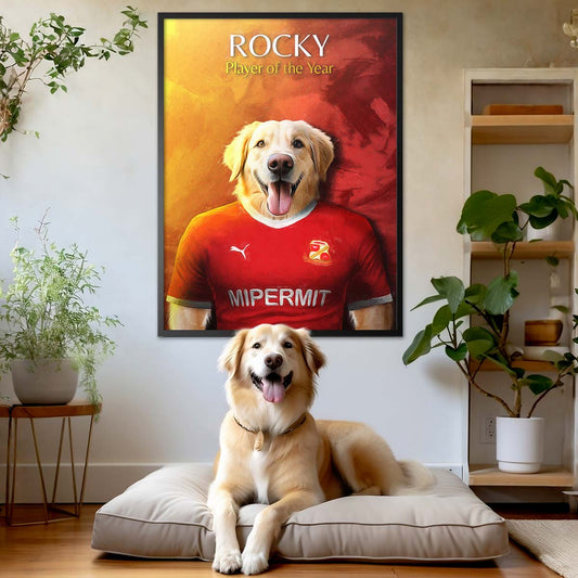 Swindon - Football Pet Portrait