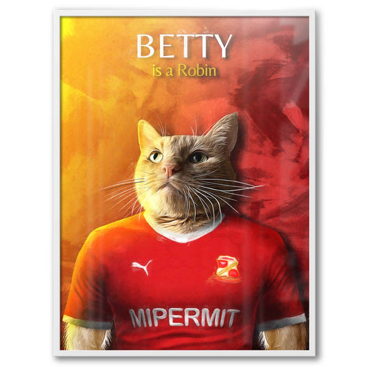 Swindon - Football Pet Portrait