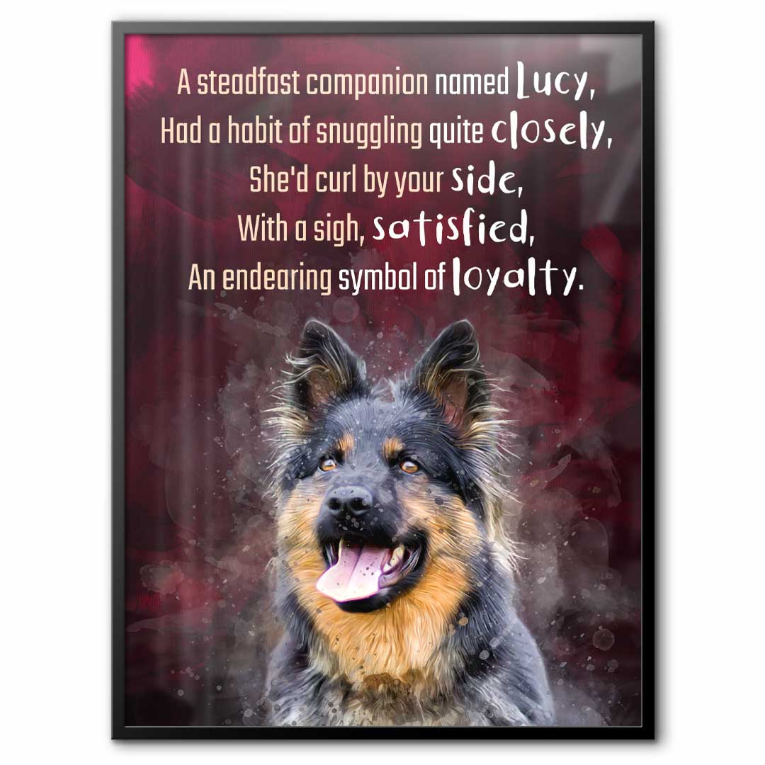 Dog Limerick - Custom Pet Poetry