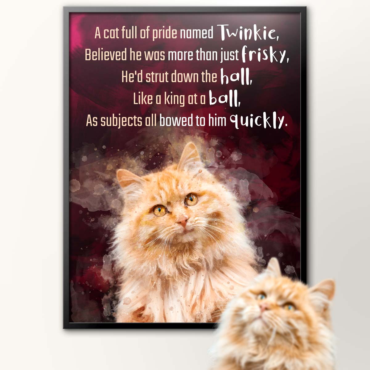 Cat Limerick - Custom Pet Poetry
