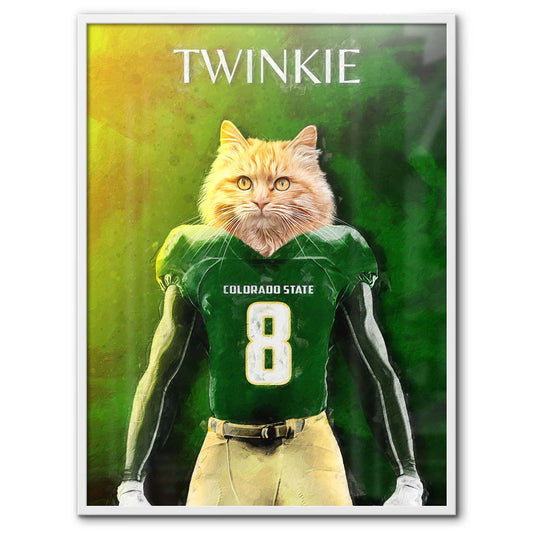 Colorado State - Football Pet Portrait