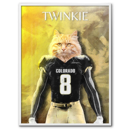 Colorado - Football Pet Portrait