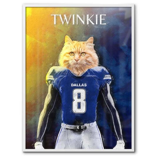 Dallas - Football Pet Portrait