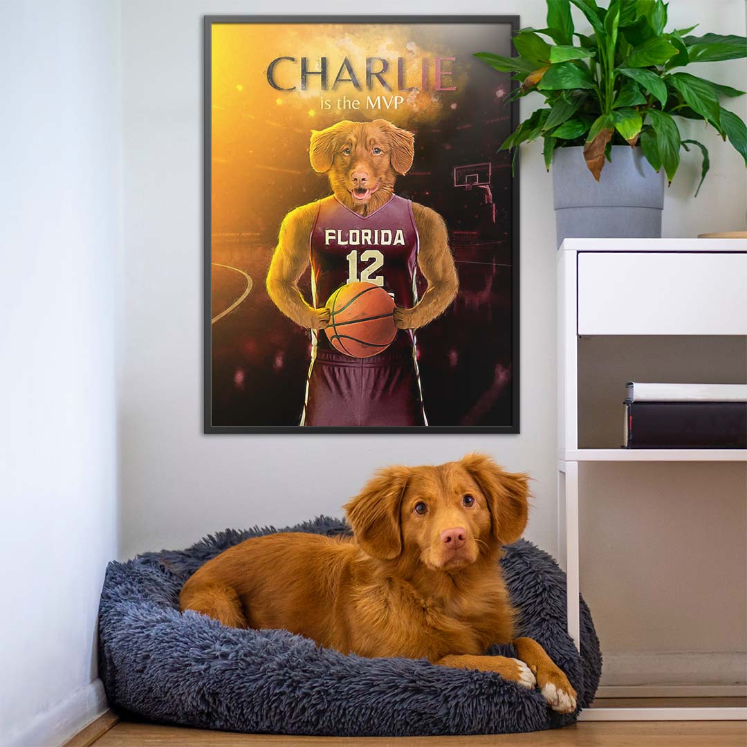 Florida State - Basketball Pet Portrait