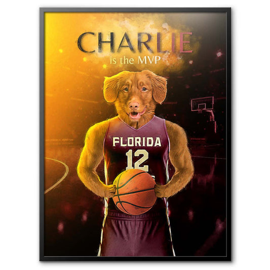 Florida State - Basketball Pet Portrait