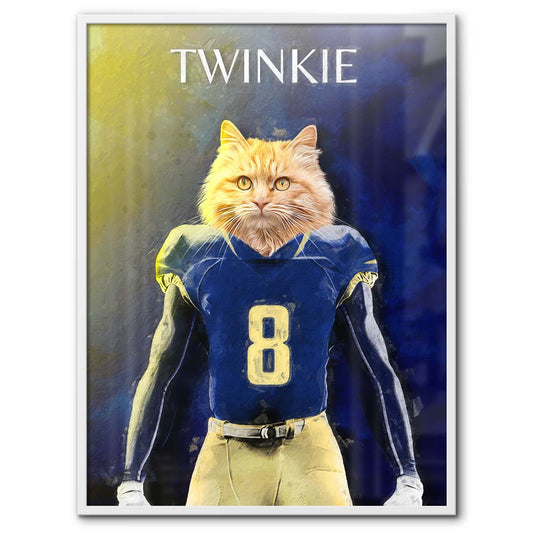 Georgia (Tech) - Football Pet Portrait