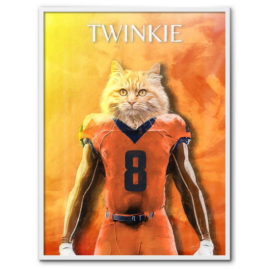 Illinois - Football Pet Portrait