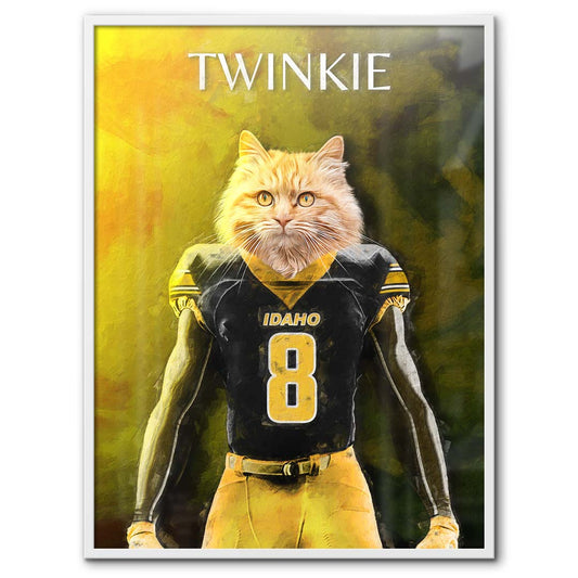 Idaho - Football Pet Portrait