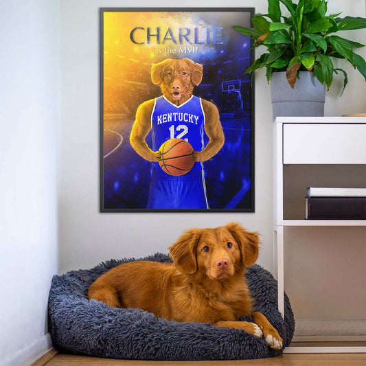 Kentucky - Basketball Pet Portrait